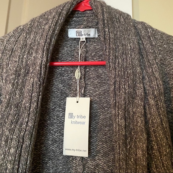 My Tribe Grey Open Cardigan Small and Med - Picture 8 of 9